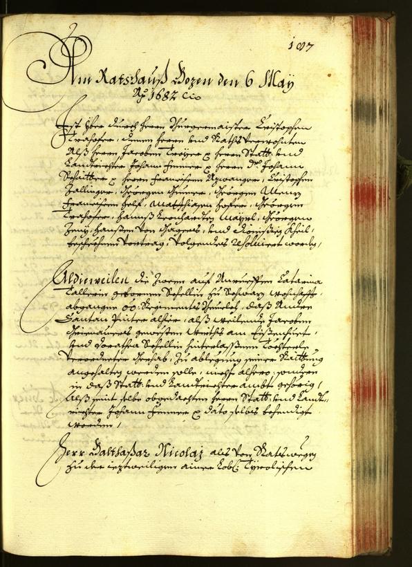 Civic Archives of Bozen-Bolzano - BOhisto Minutes of the council 1682 