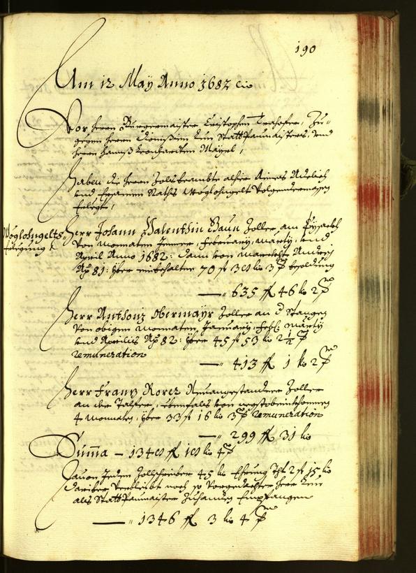 Archivio Storico della Città di Bolzano - BOhisto protocollo consiliare 1682 