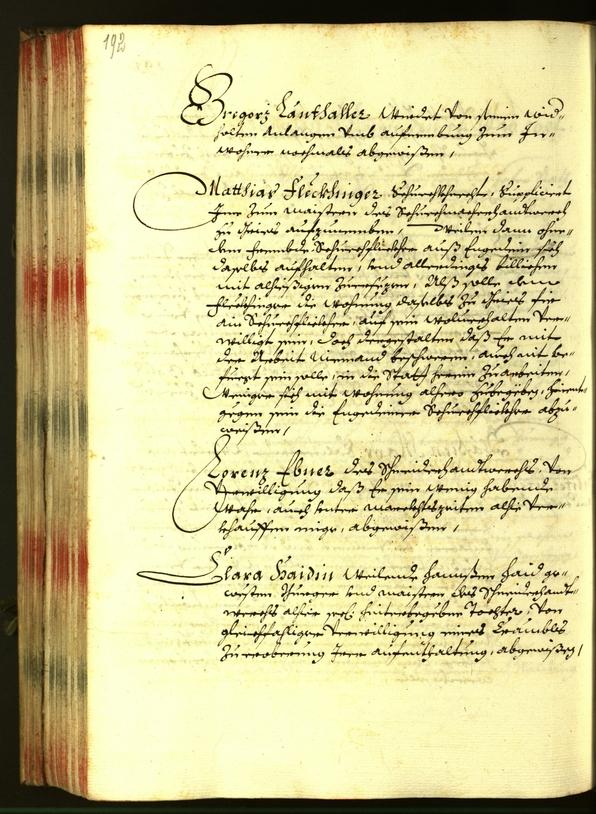 Stadtarchiv Bozen - BOhisto Ratsprotokoll 1682 