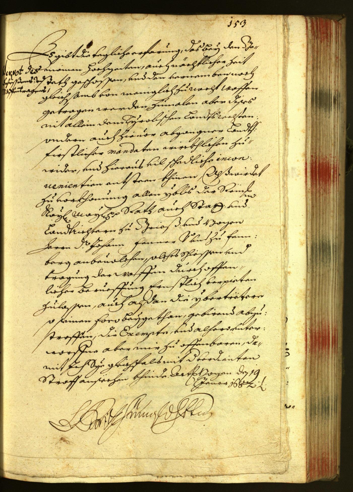 Civic Archives of Bozen-Bolzano - BOhisto Minutes of the council 1682 