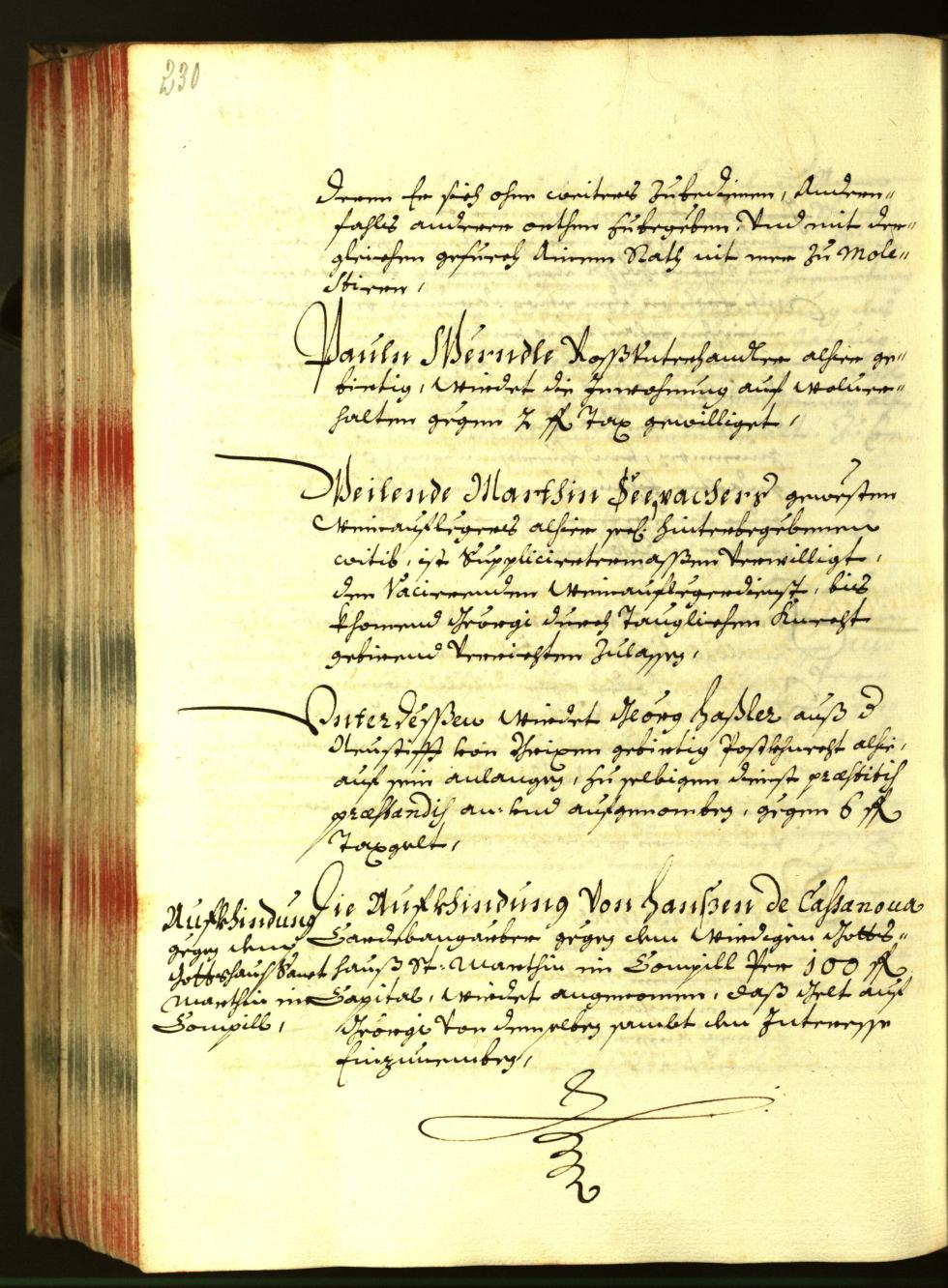 Stadtarchiv Bozen - BOhisto Ratsprotokoll 1682 