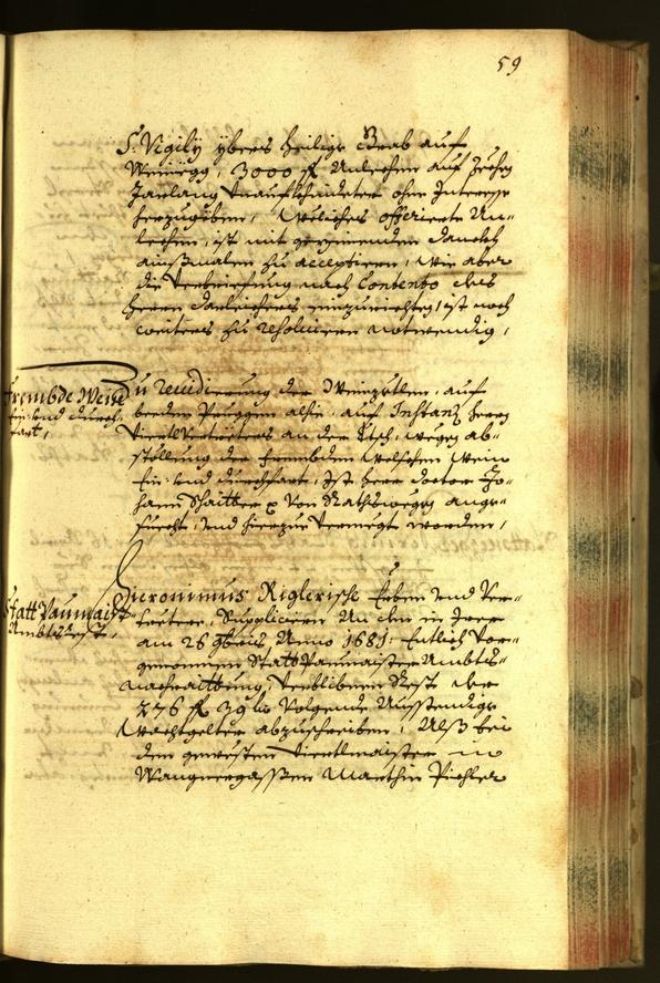 Archivio Storico della Città di Bolzano - BOhisto protocollo consiliare 1683 