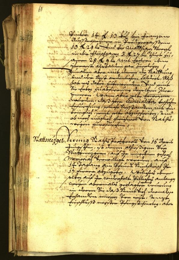 Stadtarchiv Bozen - BOhisto Ratsprotokoll 1683 