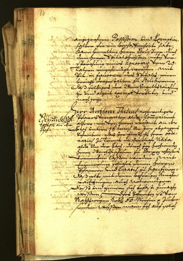 Archivio Storico della Città di Bolzano - BOhisto protocollo consiliare 1683 