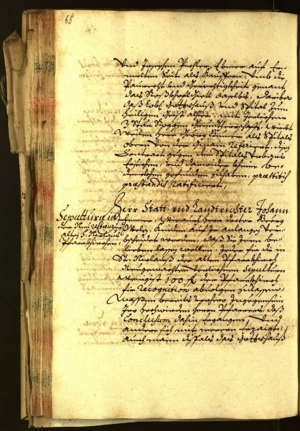 Stadtarchiv Bozen - BOhisto Ratsprotokoll 1683 