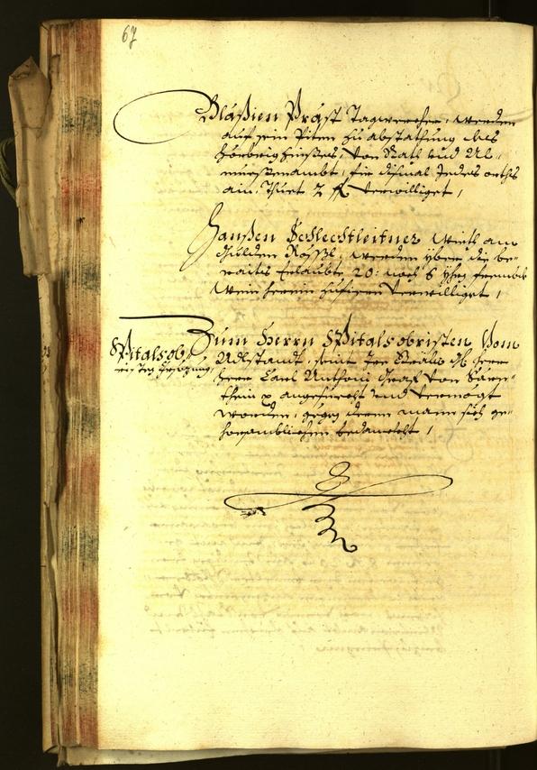 Stadtarchiv Bozen - BOhisto Ratsprotokoll 1683 