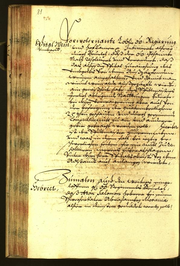 Archivio Storico della Città di Bolzano - BOhisto protocollo consiliare 1683 