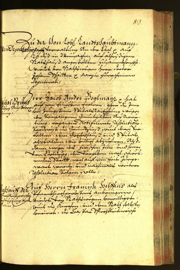 Civic Archives of Bozen-Bolzano - BOhisto Minutes of the council 1683 