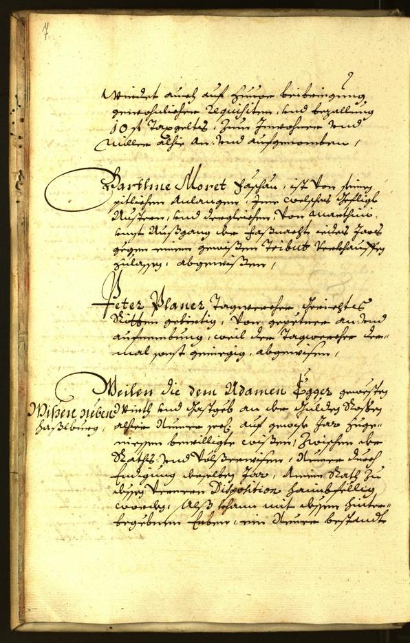 Stadtarchiv Bozen - BOhisto Ratsprotokoll 1683 