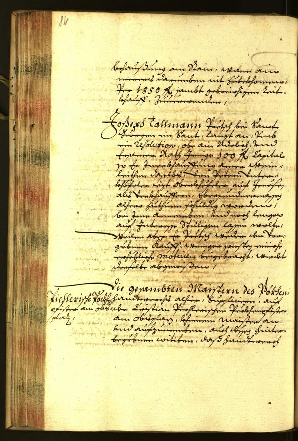 Stadtarchiv Bozen - BOhisto Ratsprotokoll 1683 