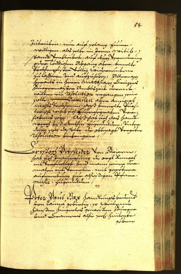 Stadtarchiv Bozen - BOhisto Ratsprotokoll 1683 