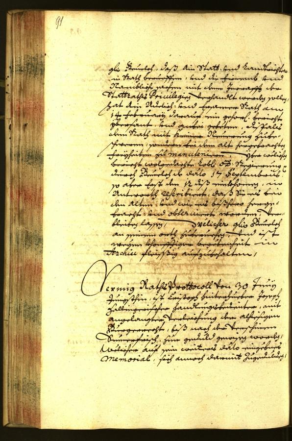 Archivio Storico della Città di Bolzano - BOhisto protocollo consiliare 1683 