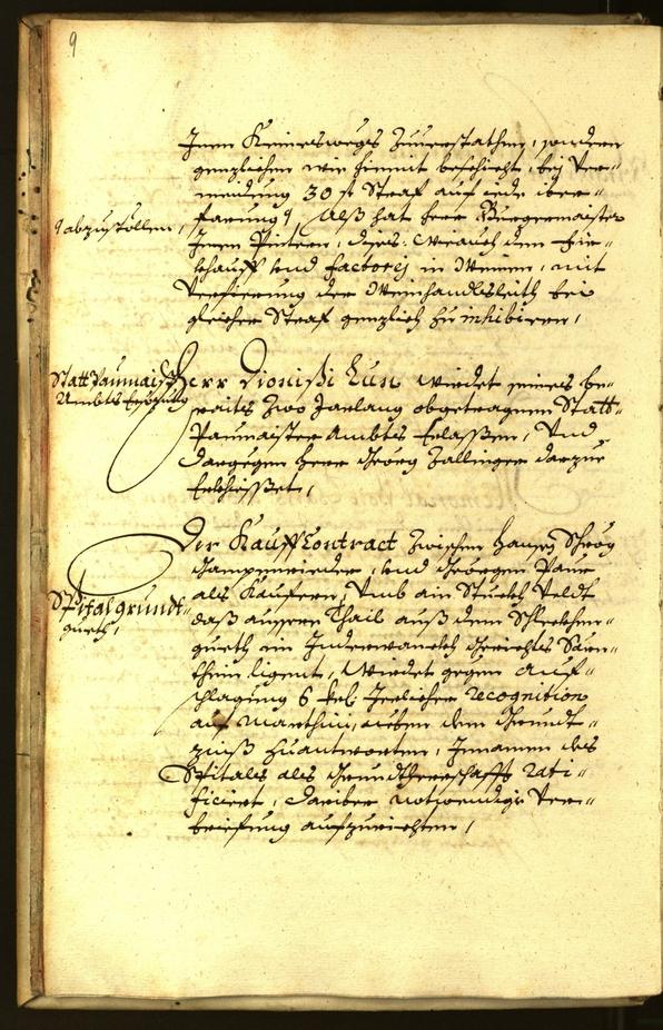 Stadtarchiv Bozen - BOhisto Ratsprotokoll 1683 