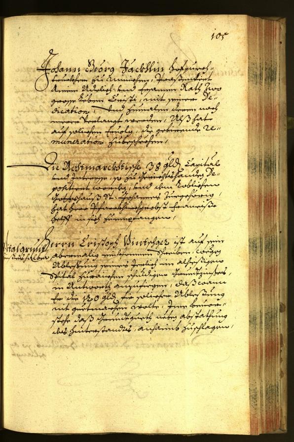 Stadtarchiv Bozen - BOhisto Ratsprotokoll 1683 