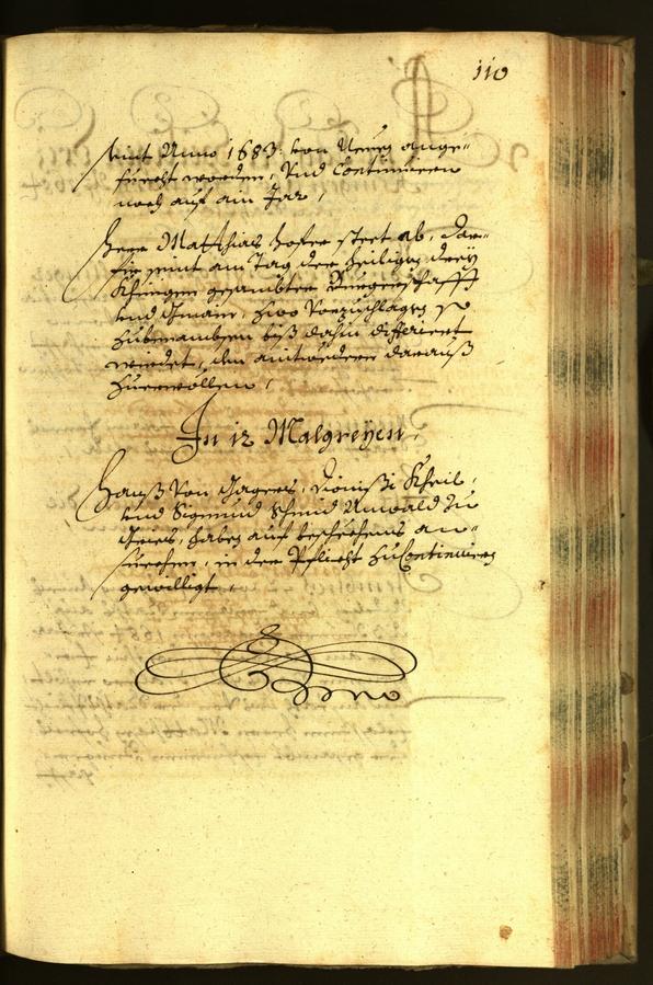 Stadtarchiv Bozen - BOhisto Ratsprotokoll 1683 