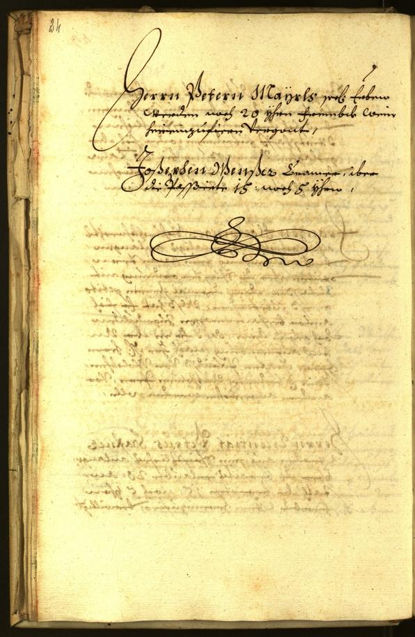 Stadtarchiv Bozen - BOhisto Ratsprotokoll 1683 