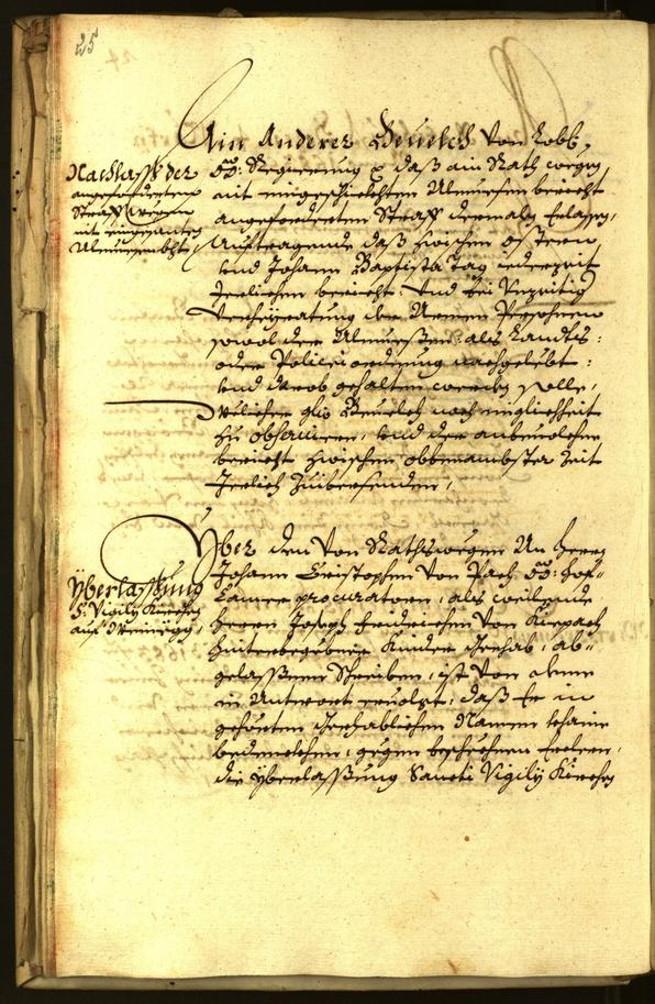 Stadtarchiv Bozen - BOhisto Ratsprotokoll 1683 