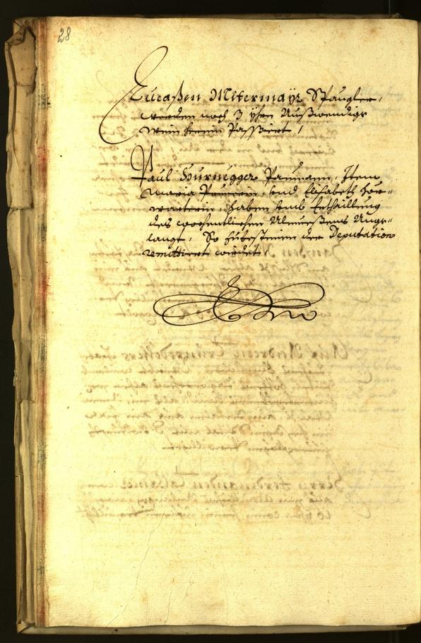 Stadtarchiv Bozen - BOhisto Ratsprotokoll 1683 