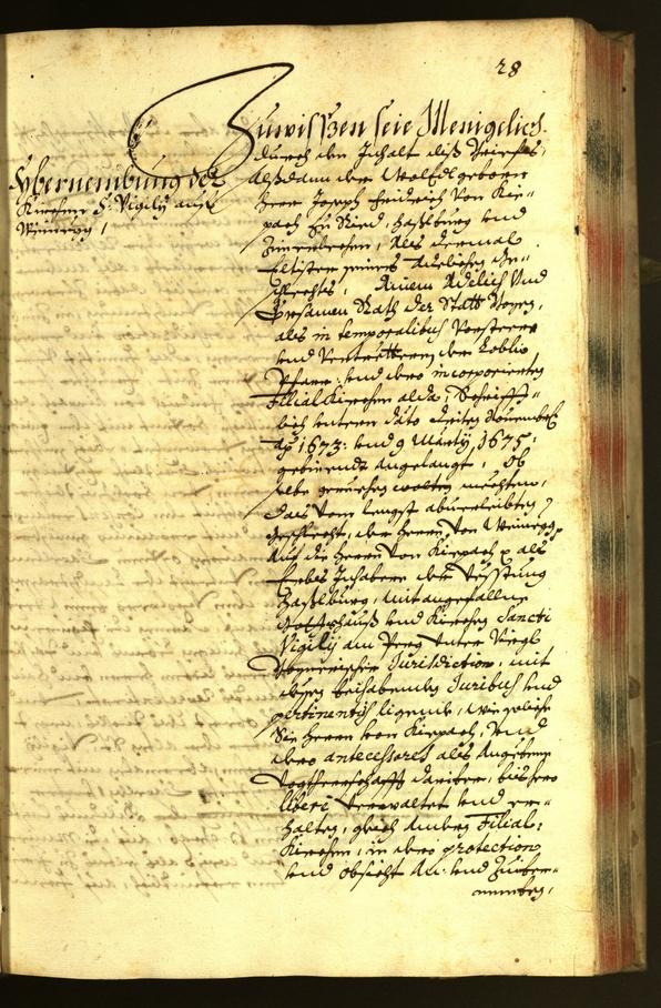 Archivio Storico della Città di Bolzano - BOhisto protocollo consiliare 1683 