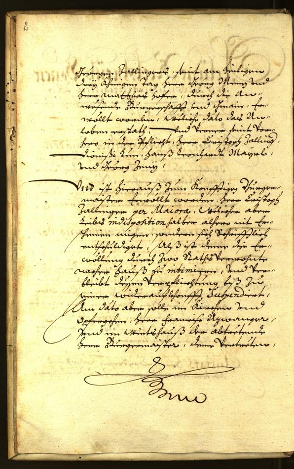 Stadtarchiv Bozen - BOhisto Ratsprotokoll 1683 