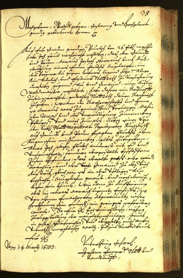 Civic Archives of Bozen-Bolzano - BOhisto Minutes of the council 1683 