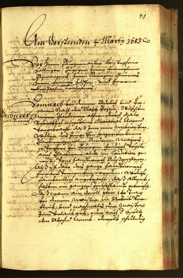 Civic Archives of Bozen-Bolzano - BOhisto Minutes of the council 1683 