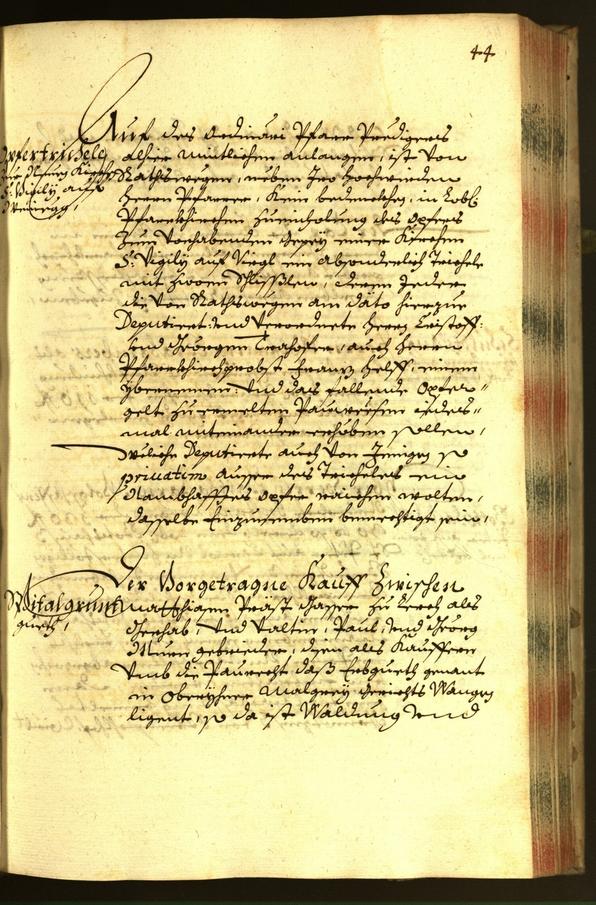 Stadtarchiv Bozen - BOhisto Ratsprotokoll 1683 