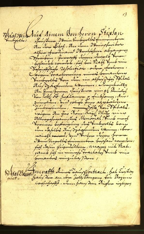 Civic Archives of Bozen-Bolzano - BOhisto Minutes of the council 1683 