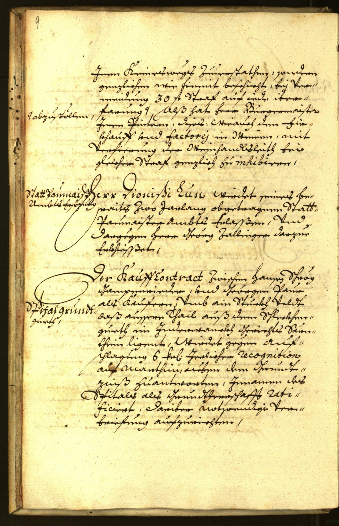 Stadtarchiv Bozen - BOhisto Ratsprotokoll 1683 