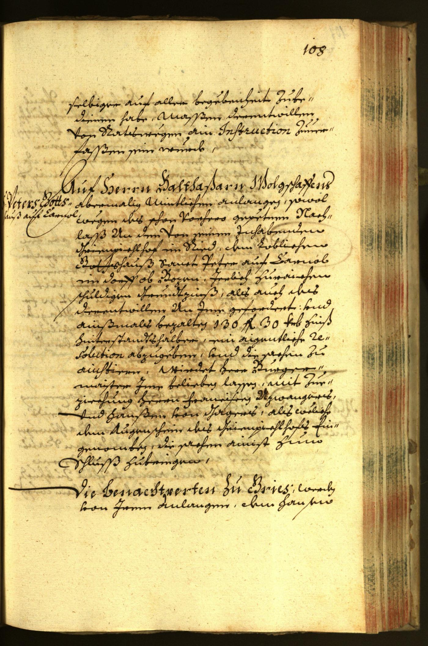 Stadtarchiv Bozen - BOhisto Ratsprotokoll 1683 