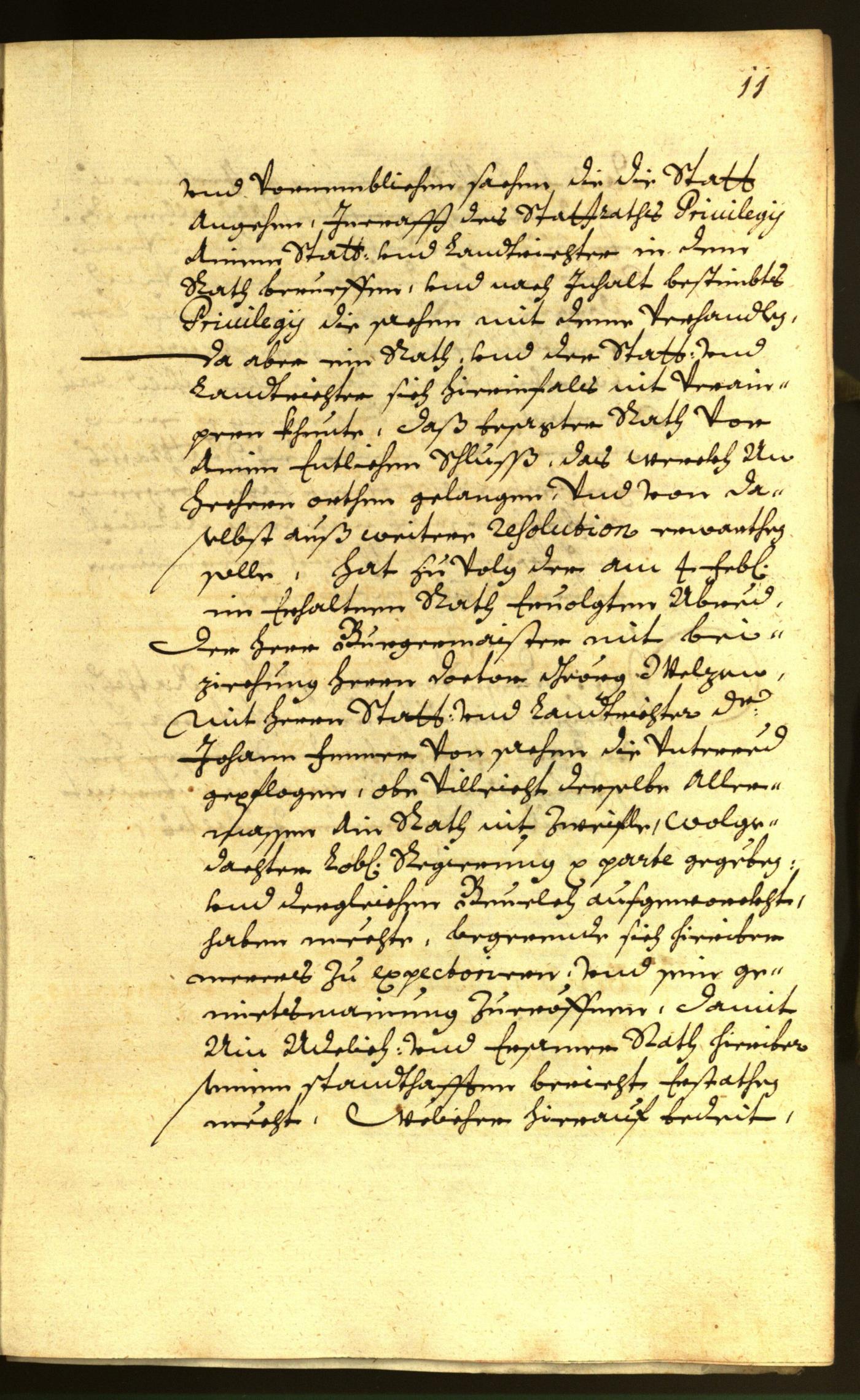 Stadtarchiv Bozen - BOhisto Ratsprotokoll 1683 