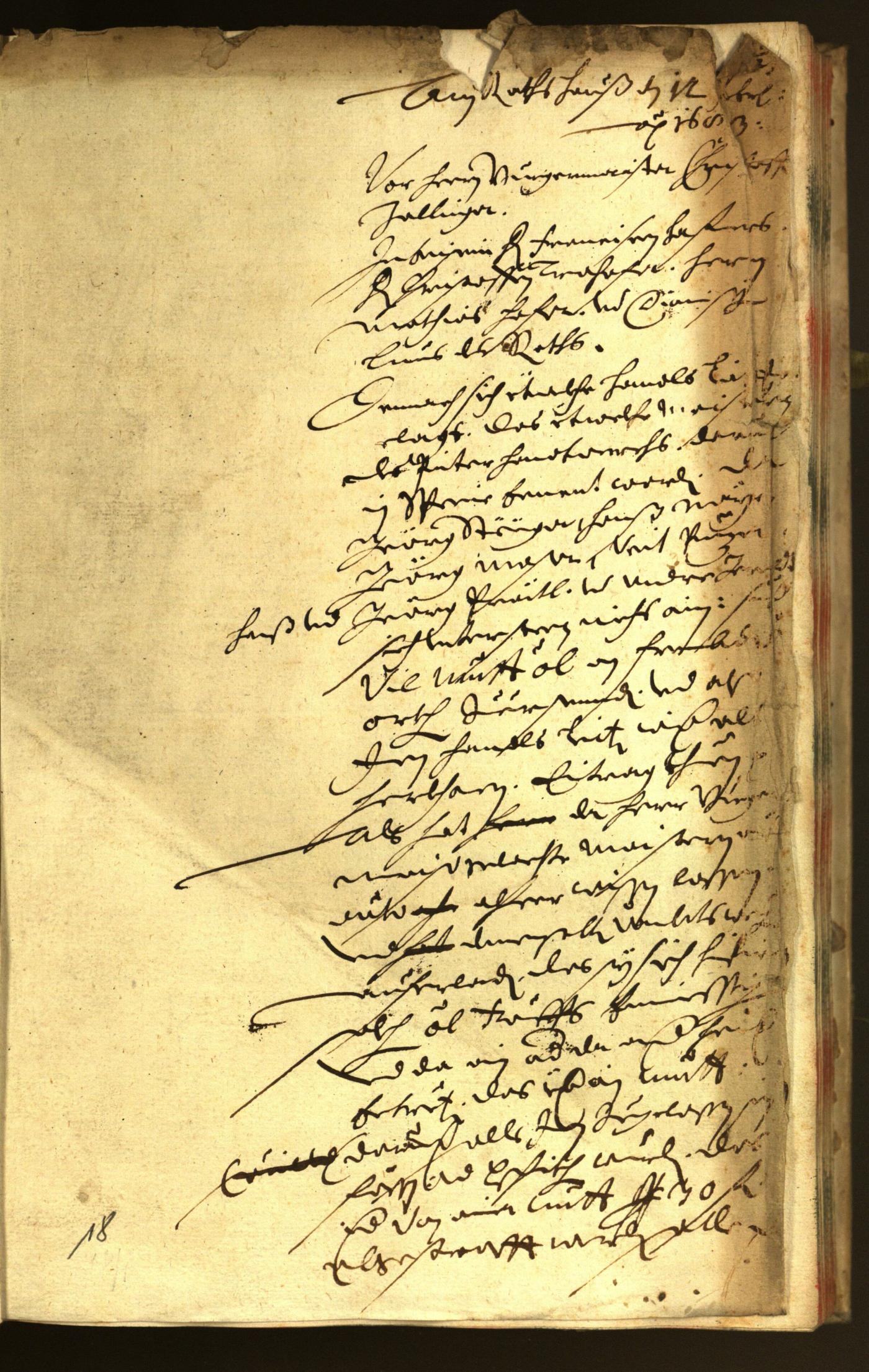 Civic Archives of Bozen-Bolzano - BOhisto Minutes of the council 1683 