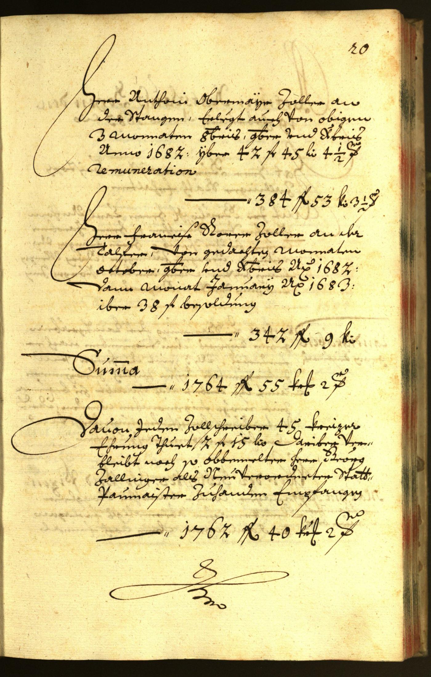 Stadtarchiv Bozen - BOhisto Ratsprotokoll 1683 