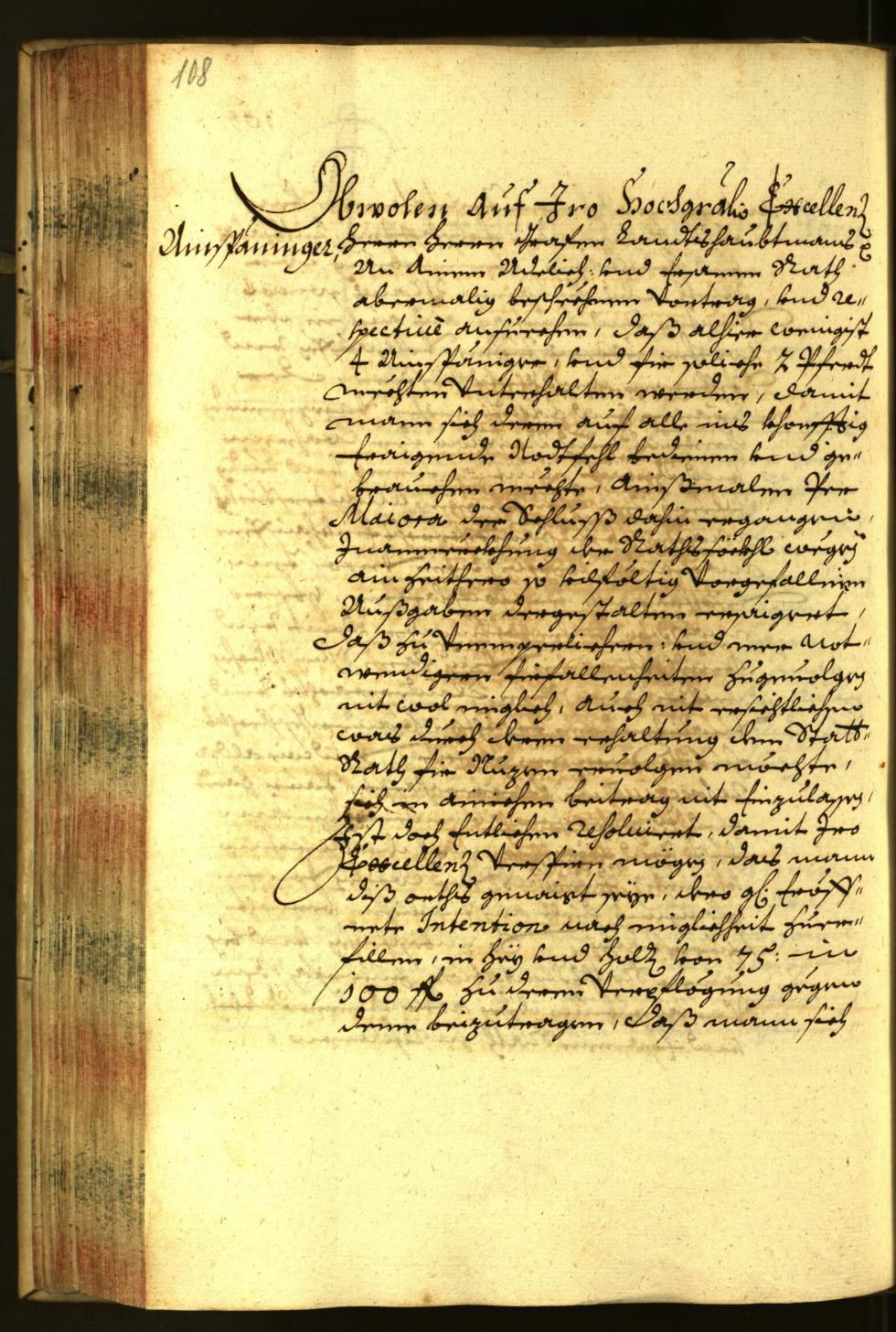 Stadtarchiv Bozen - BOhisto Ratsprotokoll 1683 