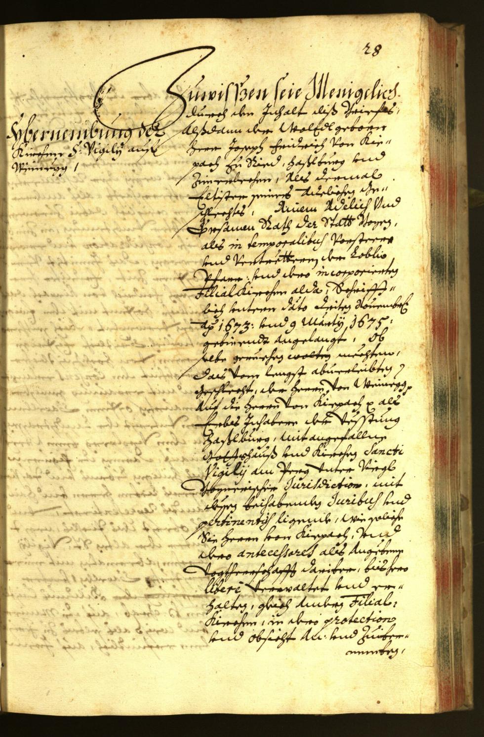 Stadtarchiv Bozen - BOhisto Ratsprotokoll 1683 