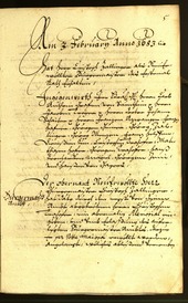 Stadtarchiv Bozen - BOhisto Ratsprotokoll 1683 - 