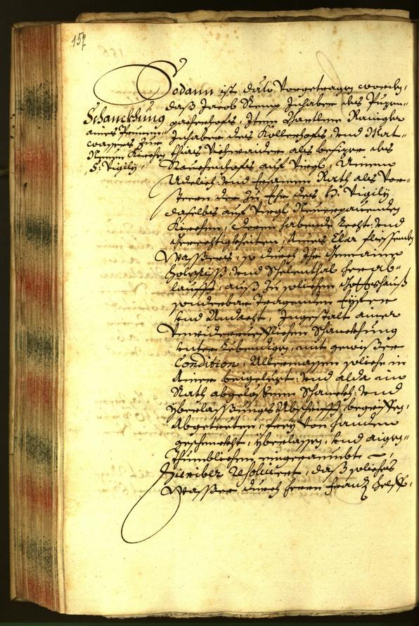 Stadtarchiv Bozen - BOhisto Ratsprotokoll 1684 