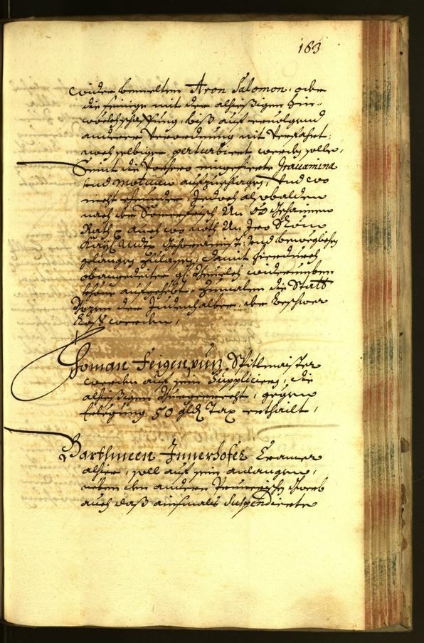 Stadtarchiv Bozen - BOhisto Ratsprotokoll 1684 