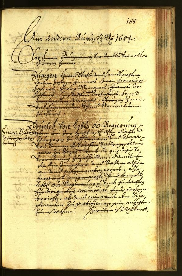 Archivio Storico della Città di Bolzano - BOhisto protocollo consiliare 1684 