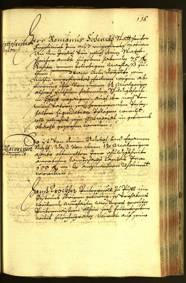 Stadtarchiv Bozen - BOhisto Ratsprotokoll 1684 