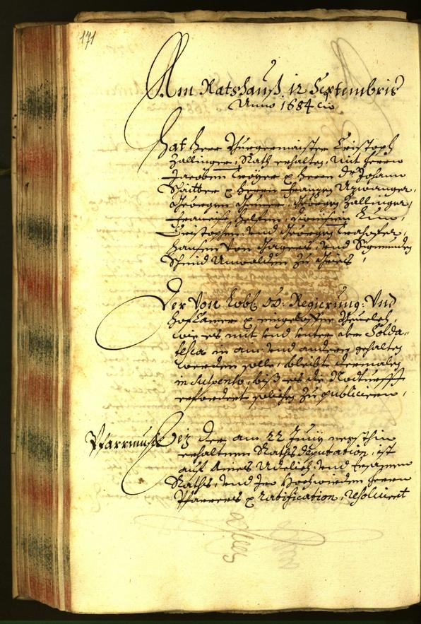 Civic Archives of Bozen-Bolzano - BOhisto Minutes of the council 1684 