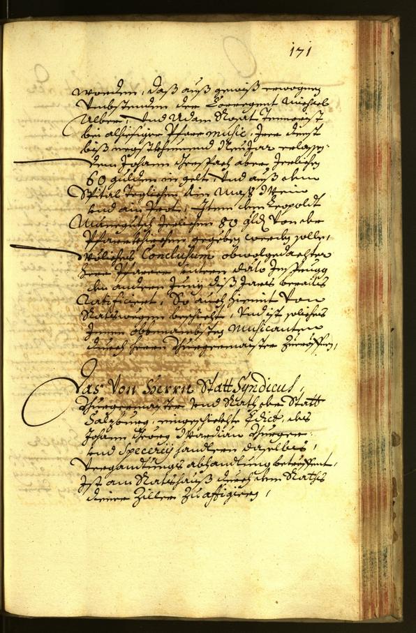 Stadtarchiv Bozen - BOhisto Ratsprotokoll 1684 