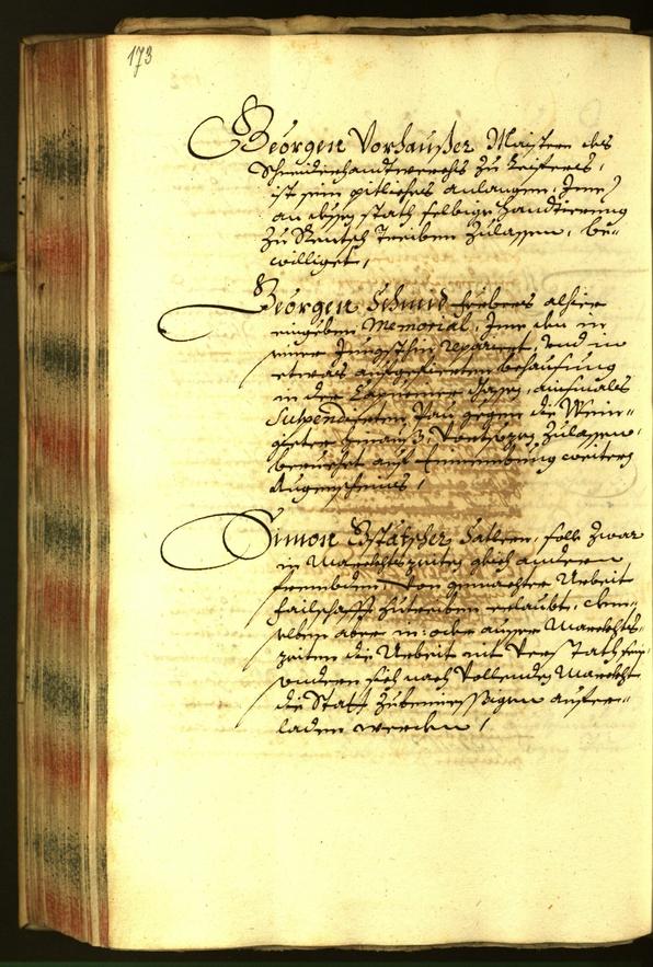 Stadtarchiv Bozen - BOhisto Ratsprotokoll 1684 