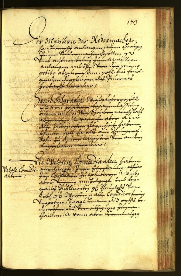 Stadtarchiv Bozen - BOhisto Ratsprotokoll 1684 