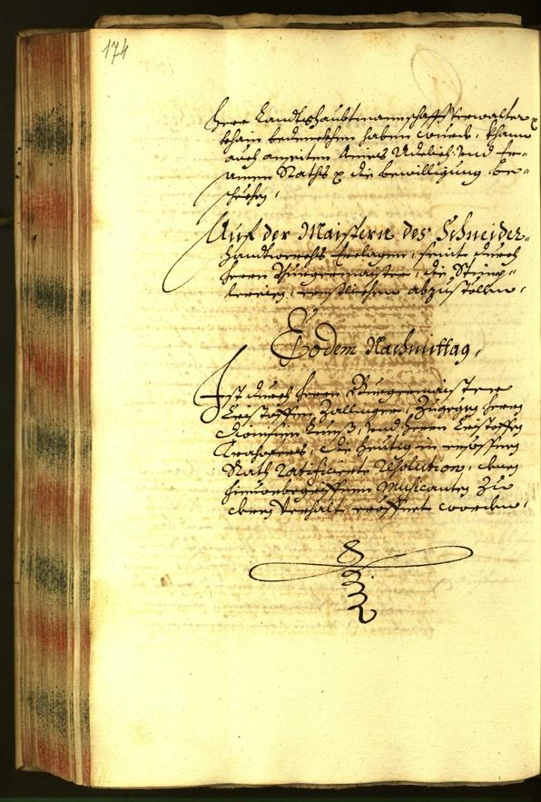 Stadtarchiv Bozen - BOhisto Ratsprotokoll 1684 