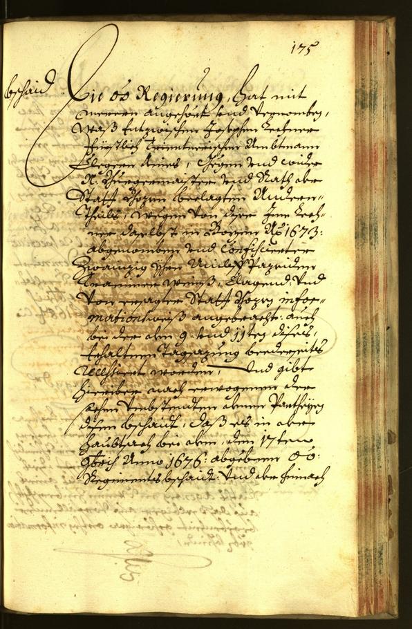 Stadtarchiv Bozen - BOhisto Ratsprotokoll 1684 