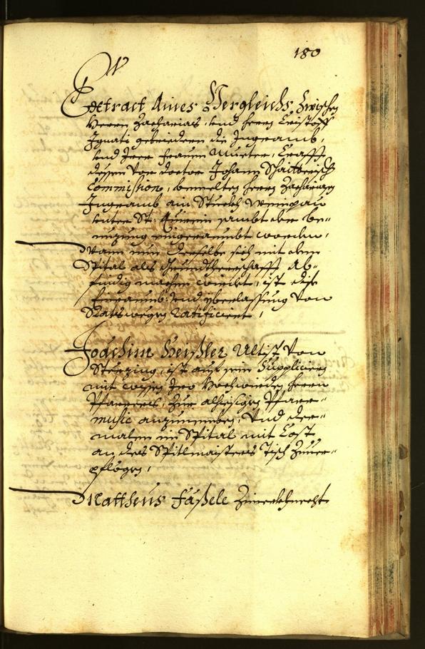 Stadtarchiv Bozen - BOhisto Ratsprotokoll 1684 