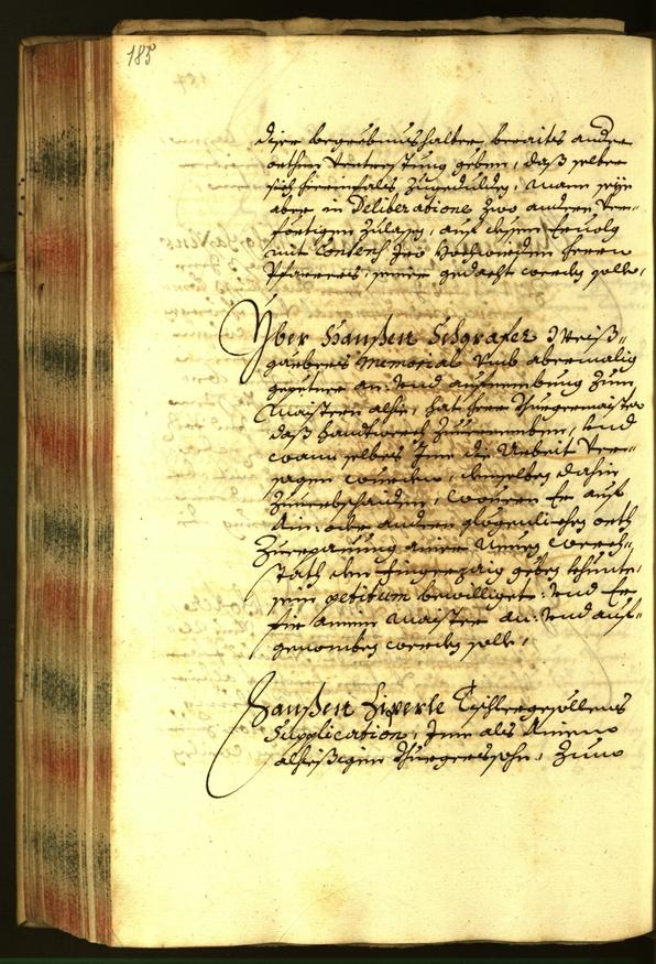 Stadtarchiv Bozen - BOhisto Ratsprotokoll 1684 