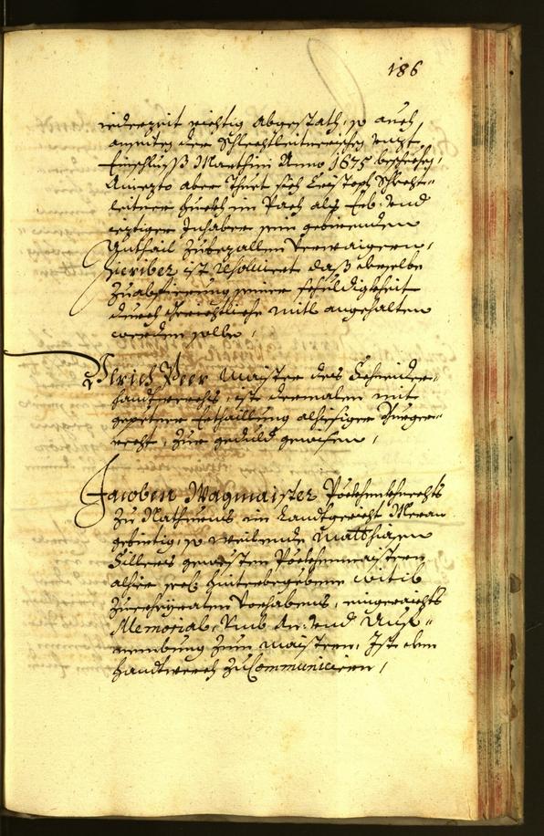 Stadtarchiv Bozen - BOhisto Ratsprotokoll 1684 