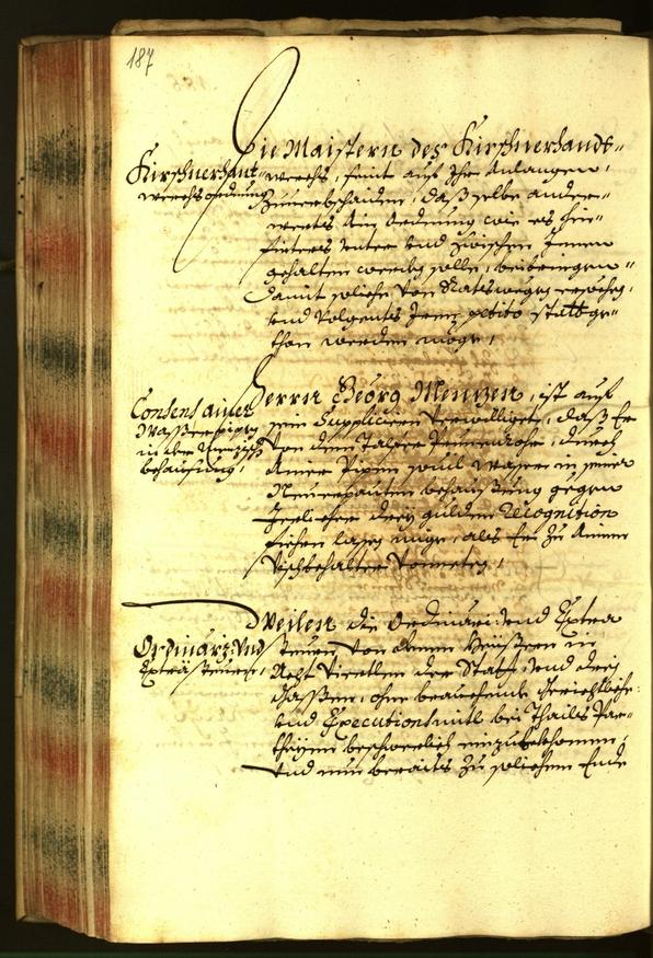 Stadtarchiv Bozen - BOhisto Ratsprotokoll 1684 